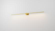  ZBW-48-4-CM-SW-GLD - Z-Bar Wall Sconce, Soft Warm, Gold, 48," Center Mount